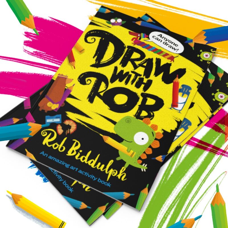 Draw With Rob activity sheets to download harpercollinschildrensbooks